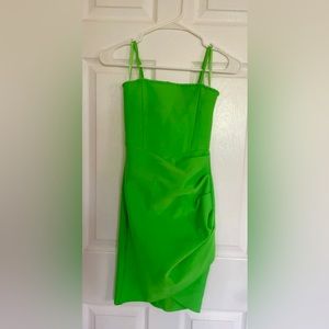 Akira Sexy Green Neon Dress Size Small